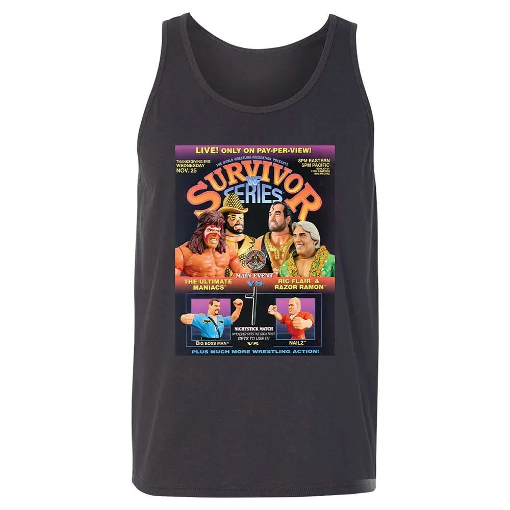Unisex Jersey Tank - AEQULFDW - Dark Grey - 4