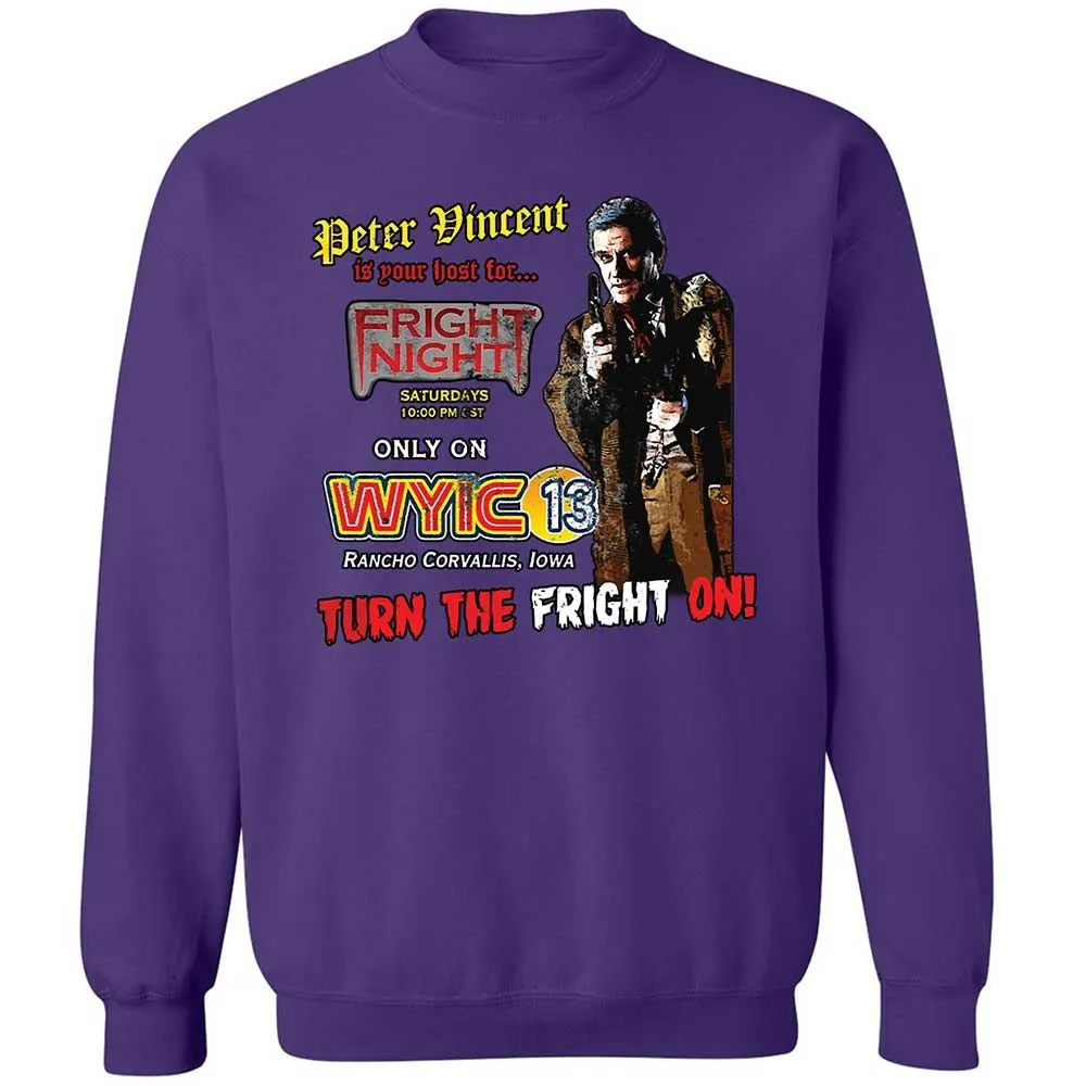 Peter Vincent Fright horror night cult - Purple - 11