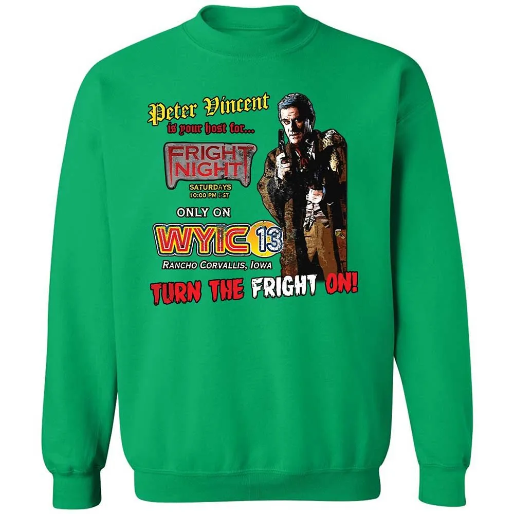 Peter Vincent Fright horror night cult - Irish Green - 13