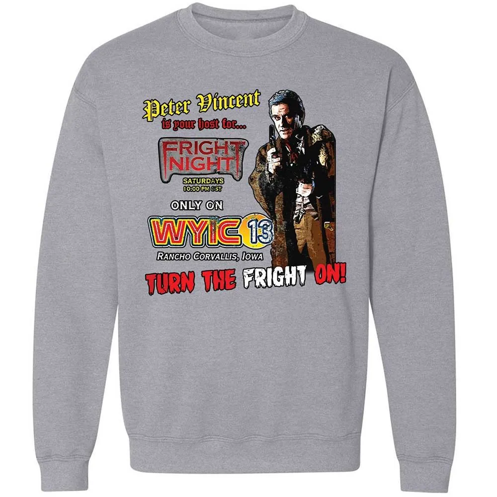 Peter Vincent Fright horror night cult - Sport Grey - 17