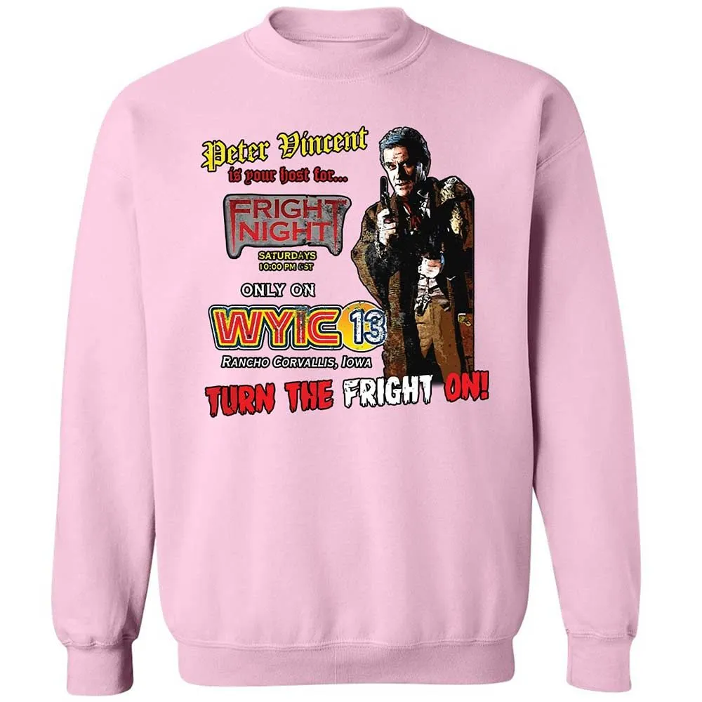 Peter Vincent Fright horror night cult - Light Pink - 19