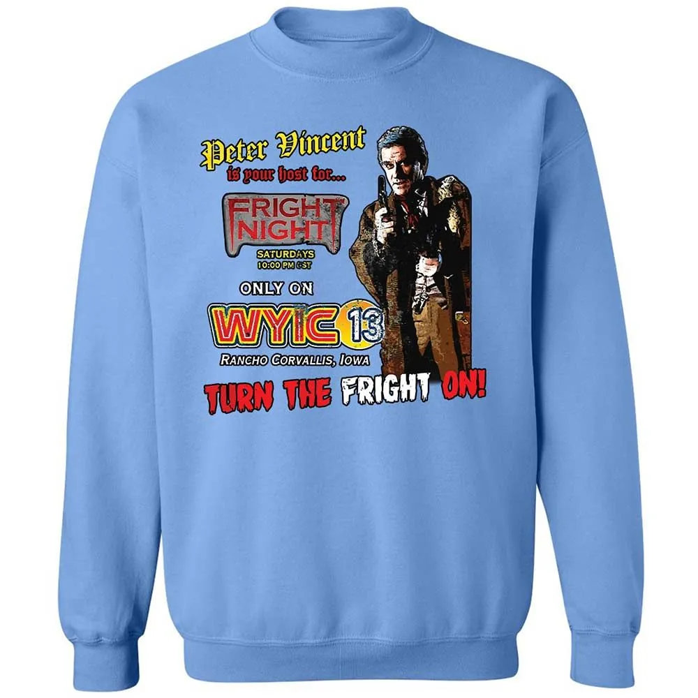 Peter Vincent Fright horror night cult - Carolina Blue - 20