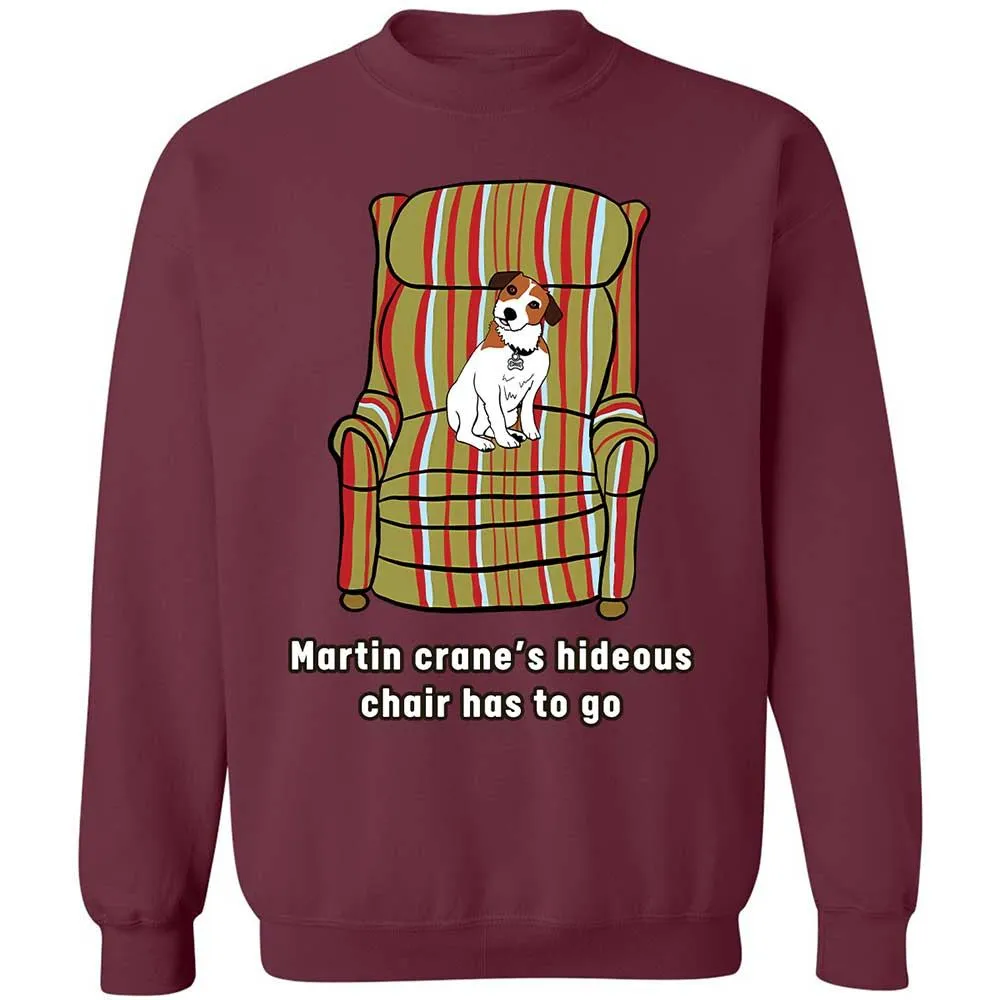Martin crane hideous chair has to go - Maroon - 20