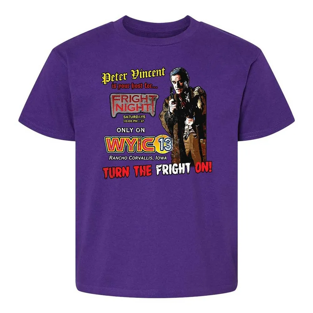 Peter Vincent Fright horror night cult - Purple - 17
