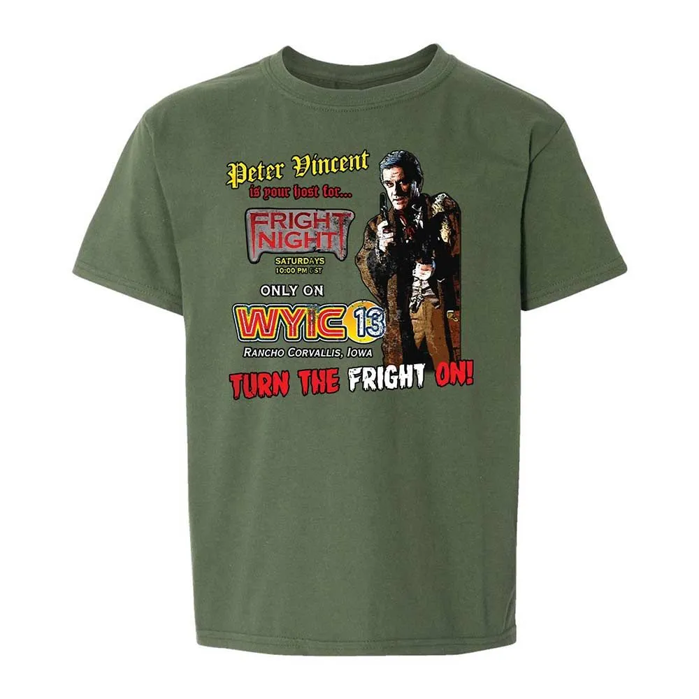 Peter Vincent Fright horror night cult - Military Green - 19