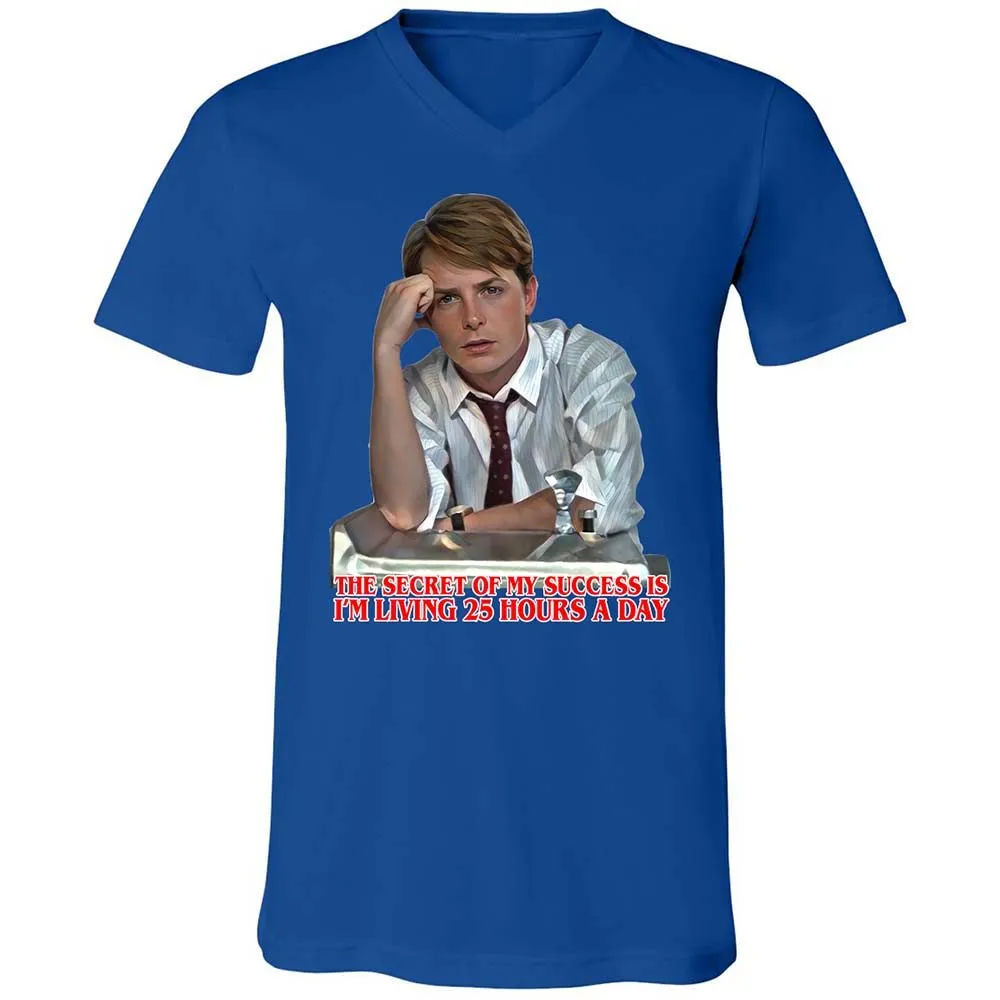 Unisex V-Neck T-Shirt - 99Q39PWJ - True Royal - 3