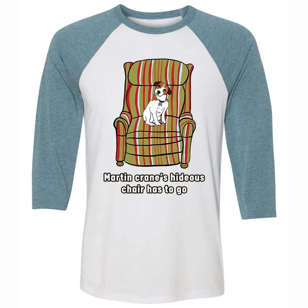 Martin crane hideous chair has to go - White/Denim - 3