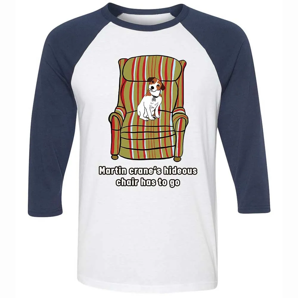 Martin crane hideous chair has to go - White/Navy - 8