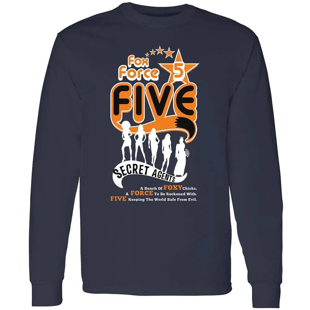 Long Sleeve T-Shirt - 6C36KJRX - Navy - 2