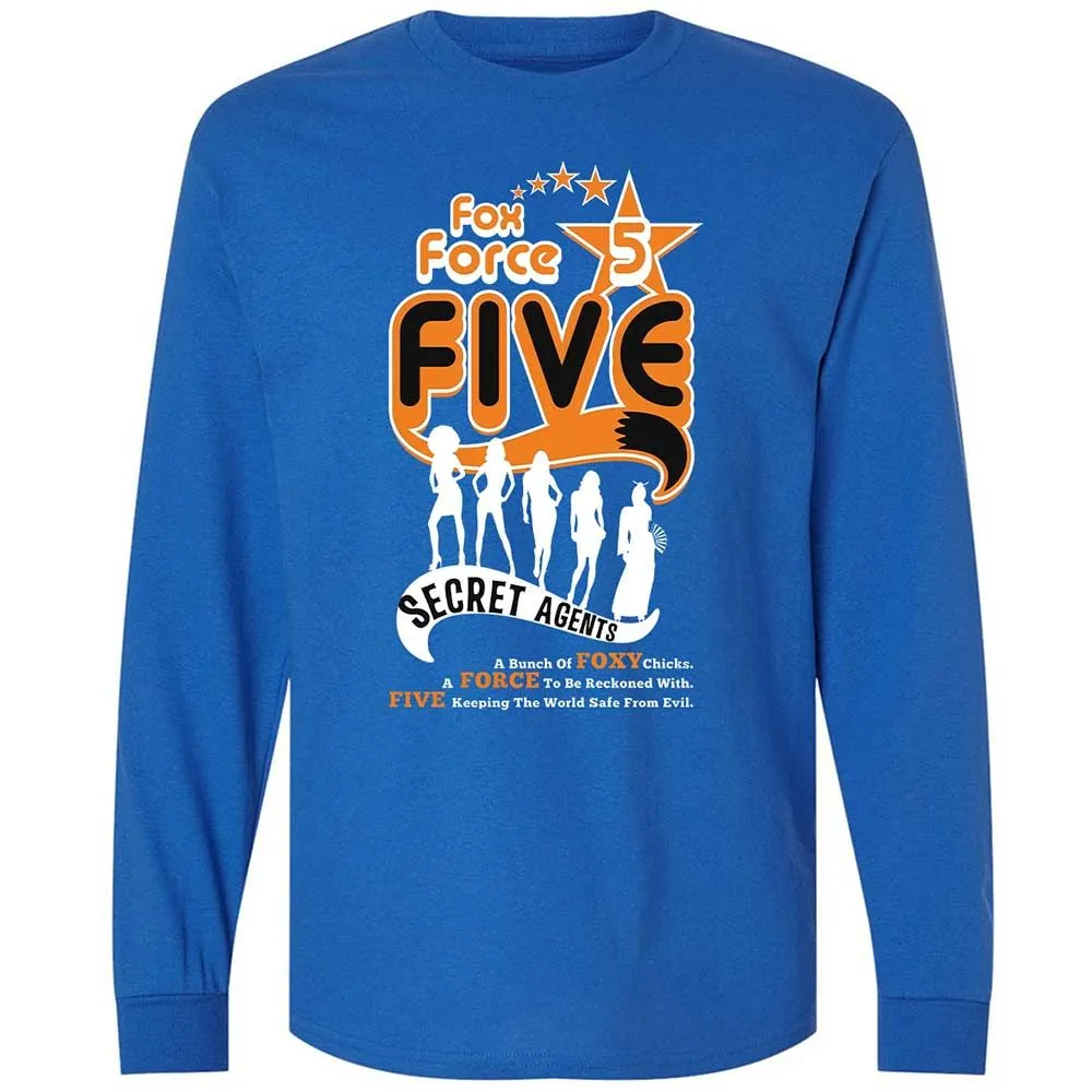 Long Sleeve T-Shirt - 6C36KJRX - Royal - 3