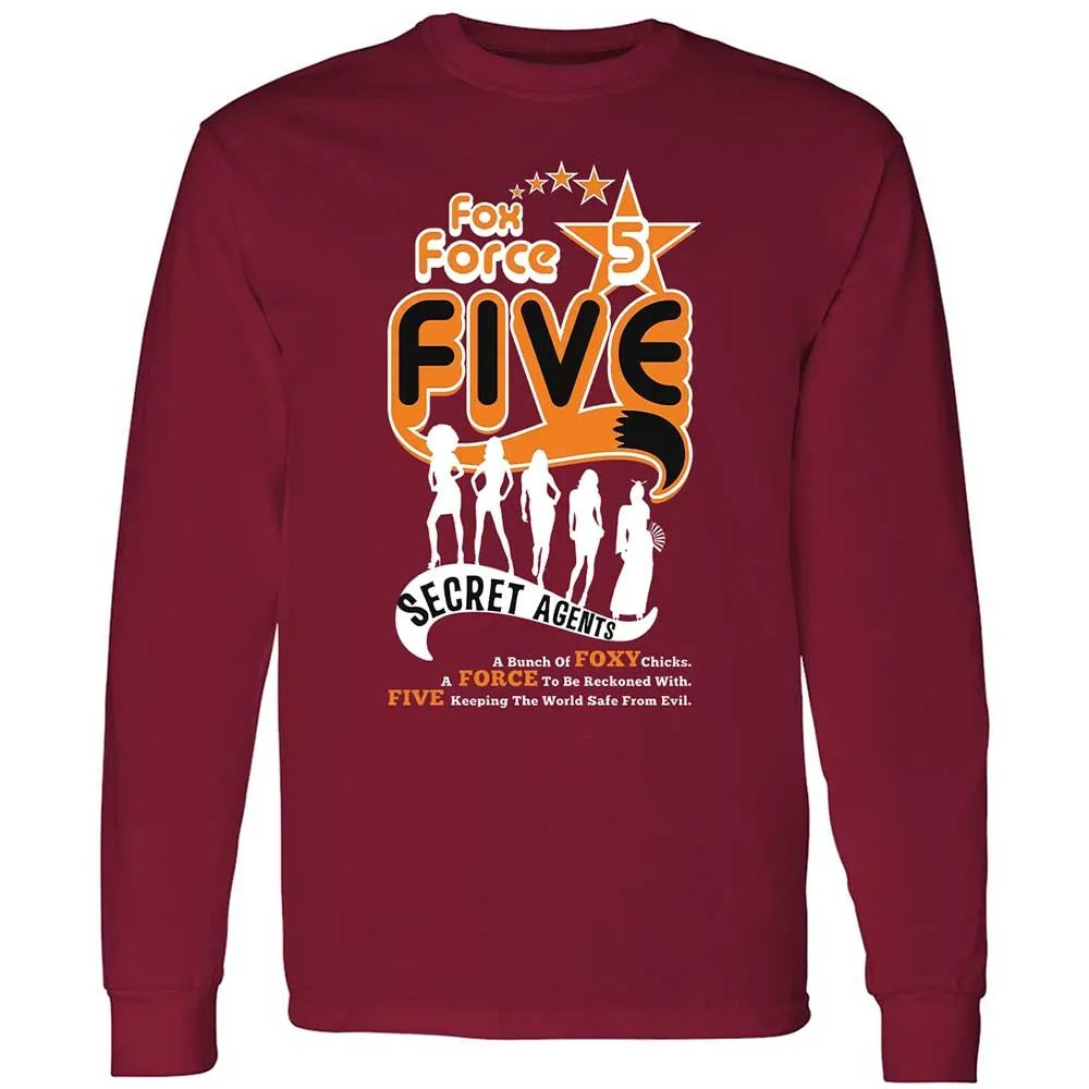 Long Sleeve T-Shirt - 6C36KJRX - Cardinal Red - 7