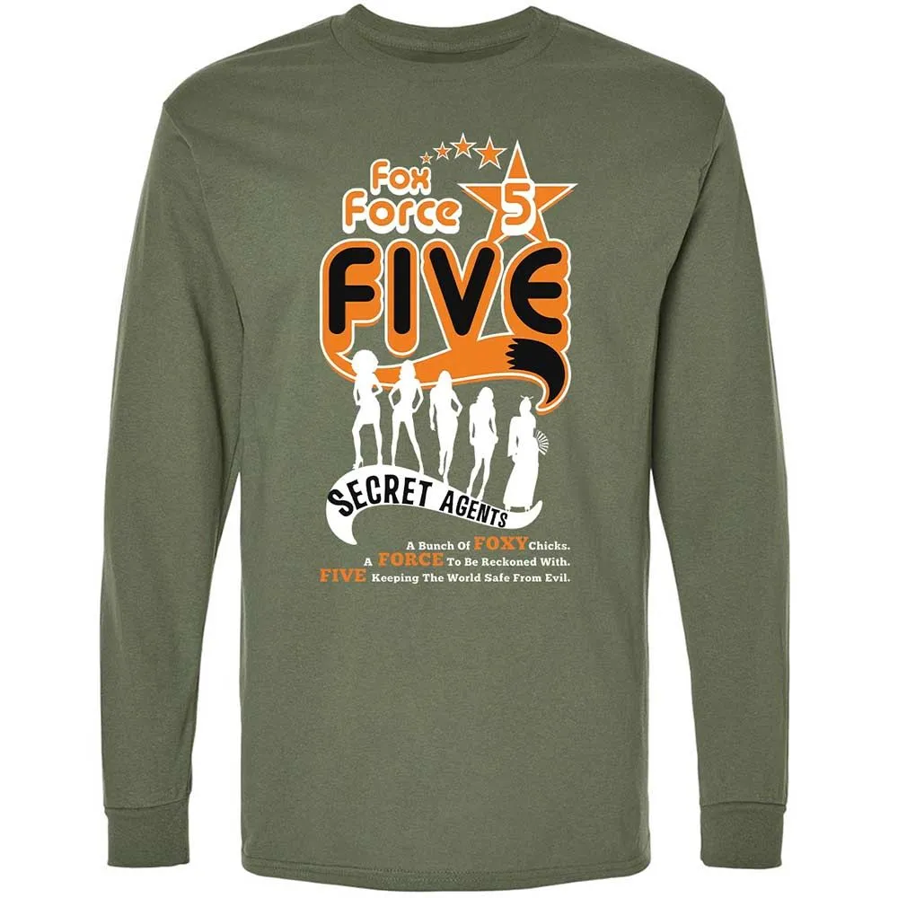 Long Sleeve T-Shirt - 6C36KJRX - Military Green - 9
