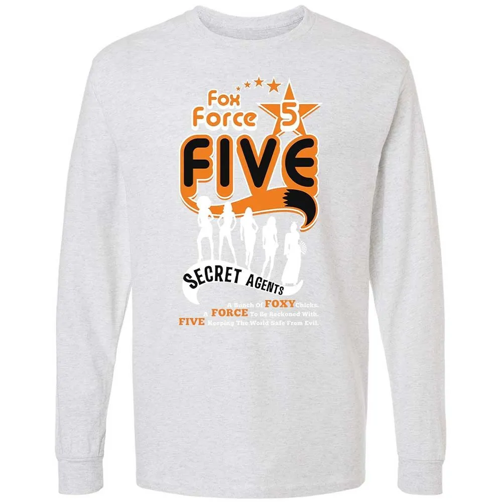 Long Sleeve T-Shirt - 6C36KJRX - Ash - 14