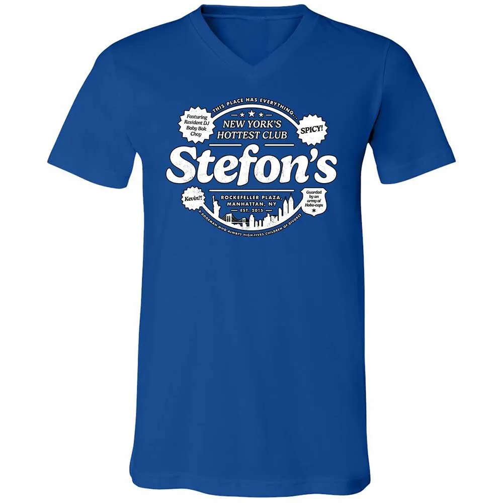 Unisex V-Neck T-Shirt - 38ZFR9DT - True Royal - 4