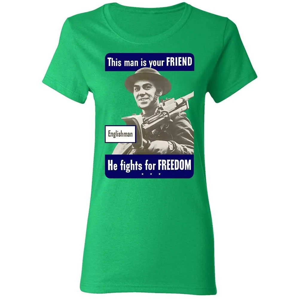This man is your Friend - Irish Green - 7
