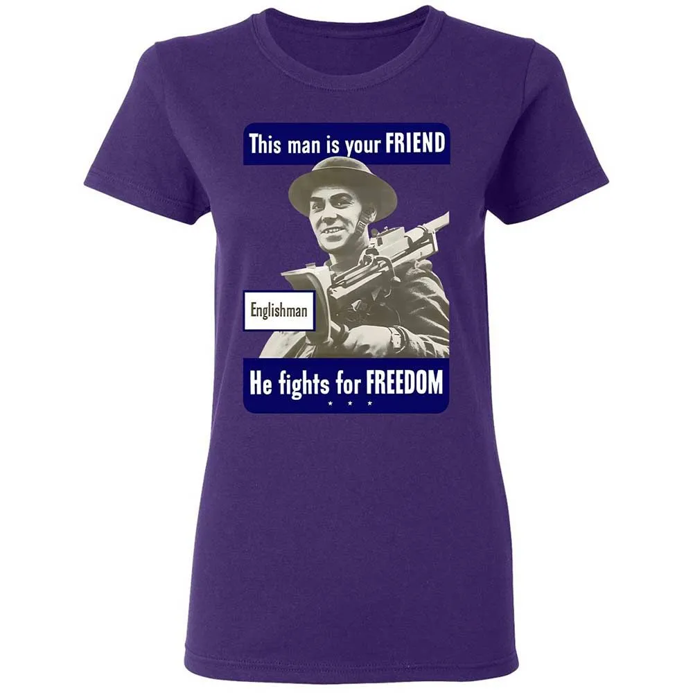 This man is your Friend - Purple - 10