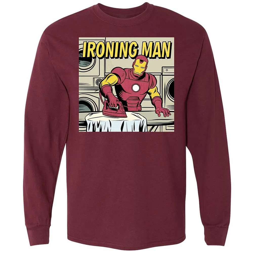Long Sleeve T-Shirt - K3WA88BM - Maroon - 6