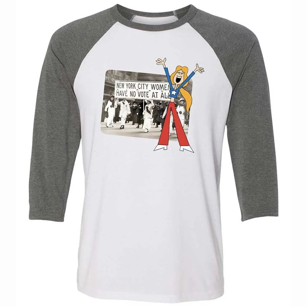 Vote for women - White/Deep Heather - 11