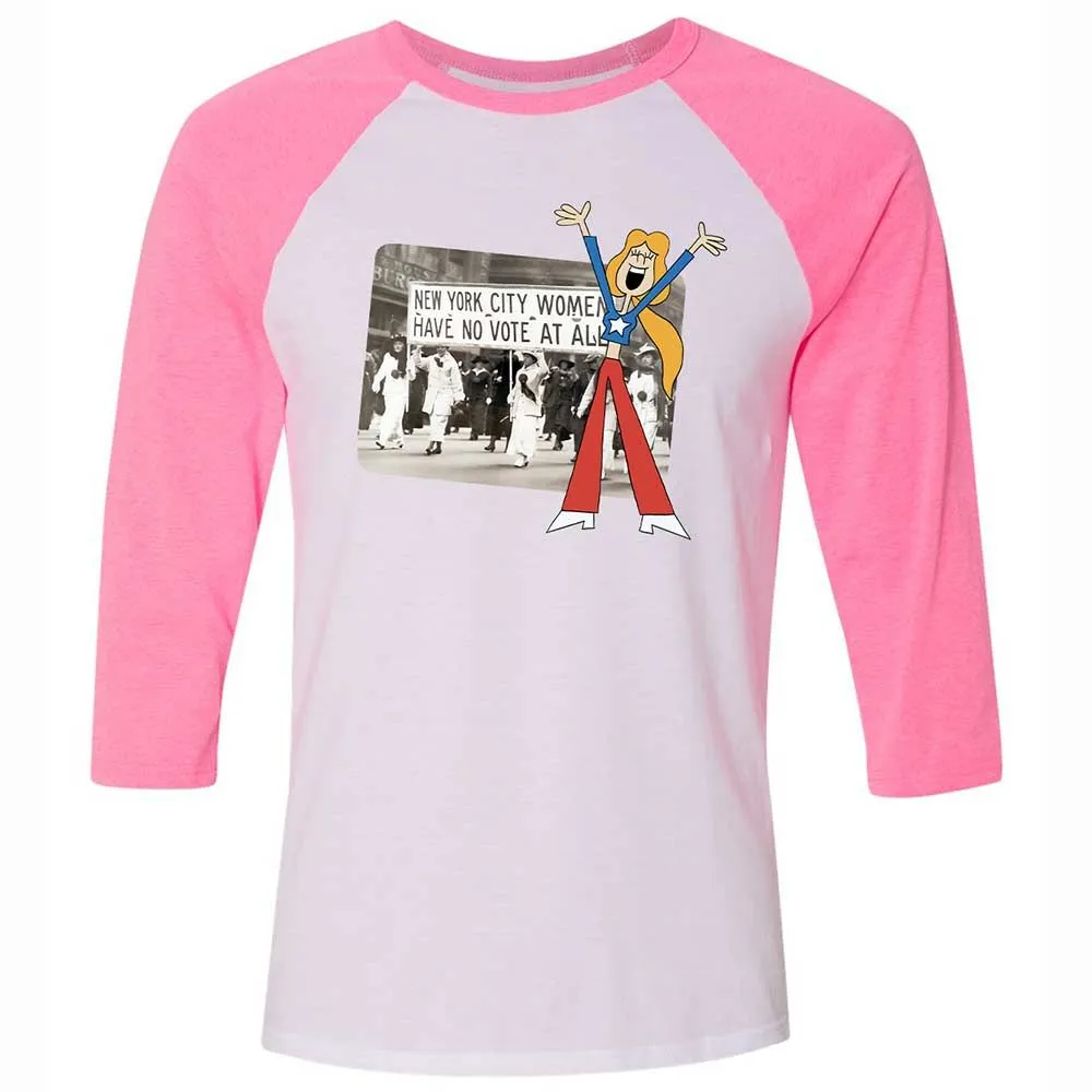 Vote for women - White/Neon Pink - 12