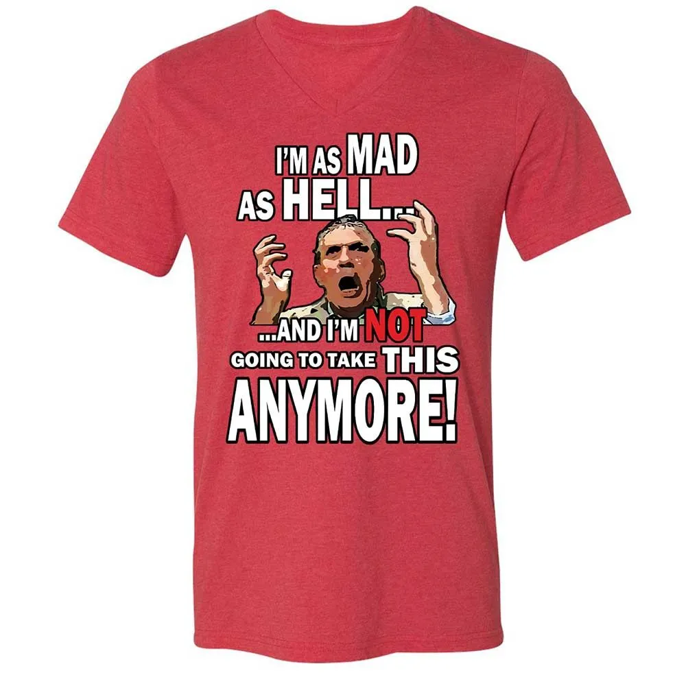 I'm as Mad As Hell - Heather Red - 7