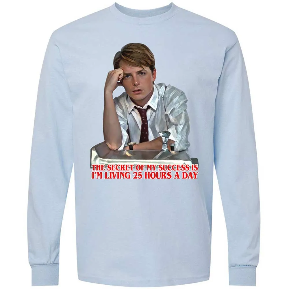 Long Sleeve T-Shirt - 5G84WDS9 - Light Blue - 4