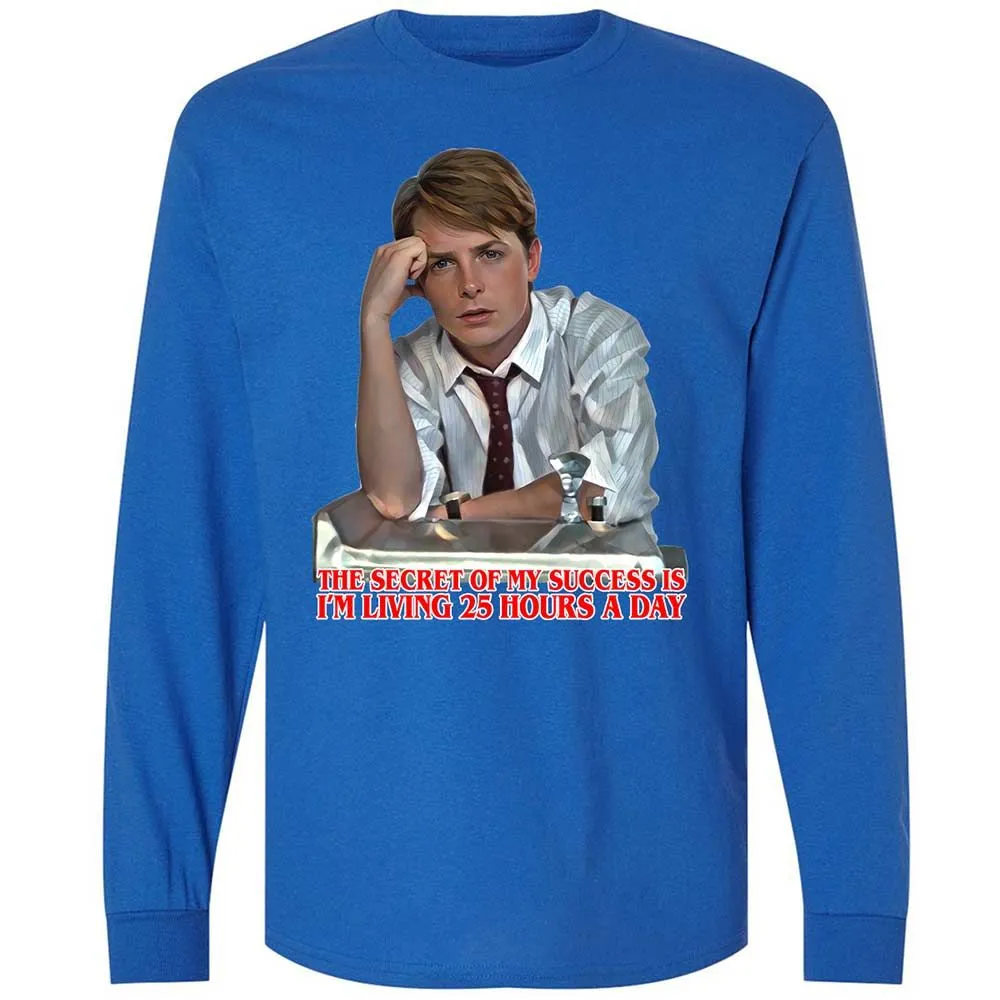 Long Sleeve T-Shirt - 5G84WDS9 - Royal - 7