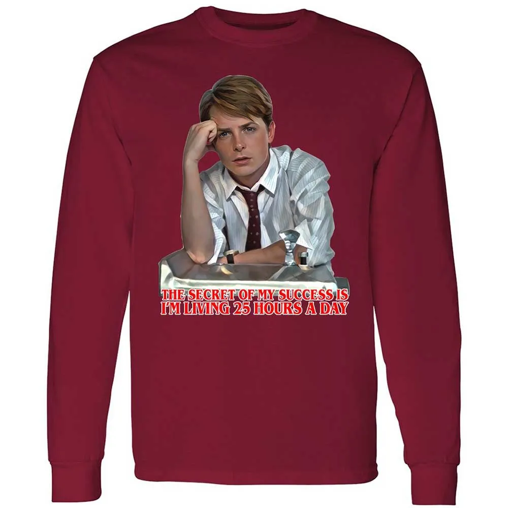 Long Sleeve T-Shirt - 5G84WDS9 - Cardinal Red - 17