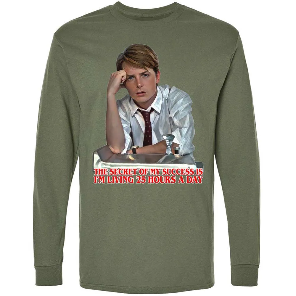 Long Sleeve T-Shirt - 5G84WDS9 - Military Green - 19