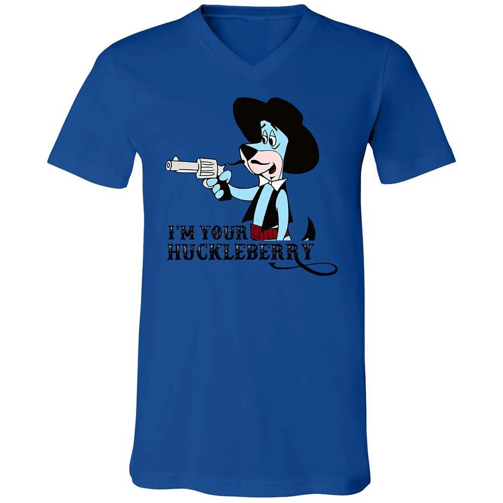Unisex V-Neck T-Shirt - BH985VSW - True Royal - 3
