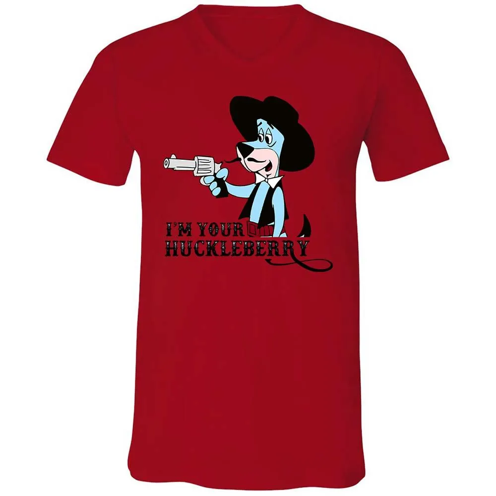 Unisex V-Neck T-Shirt - BH985VSW - Red - 5