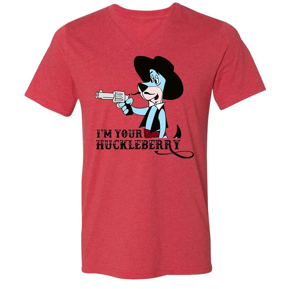 Unisex V-Neck T-Shirt - BH985VSW - Heather Red - 6