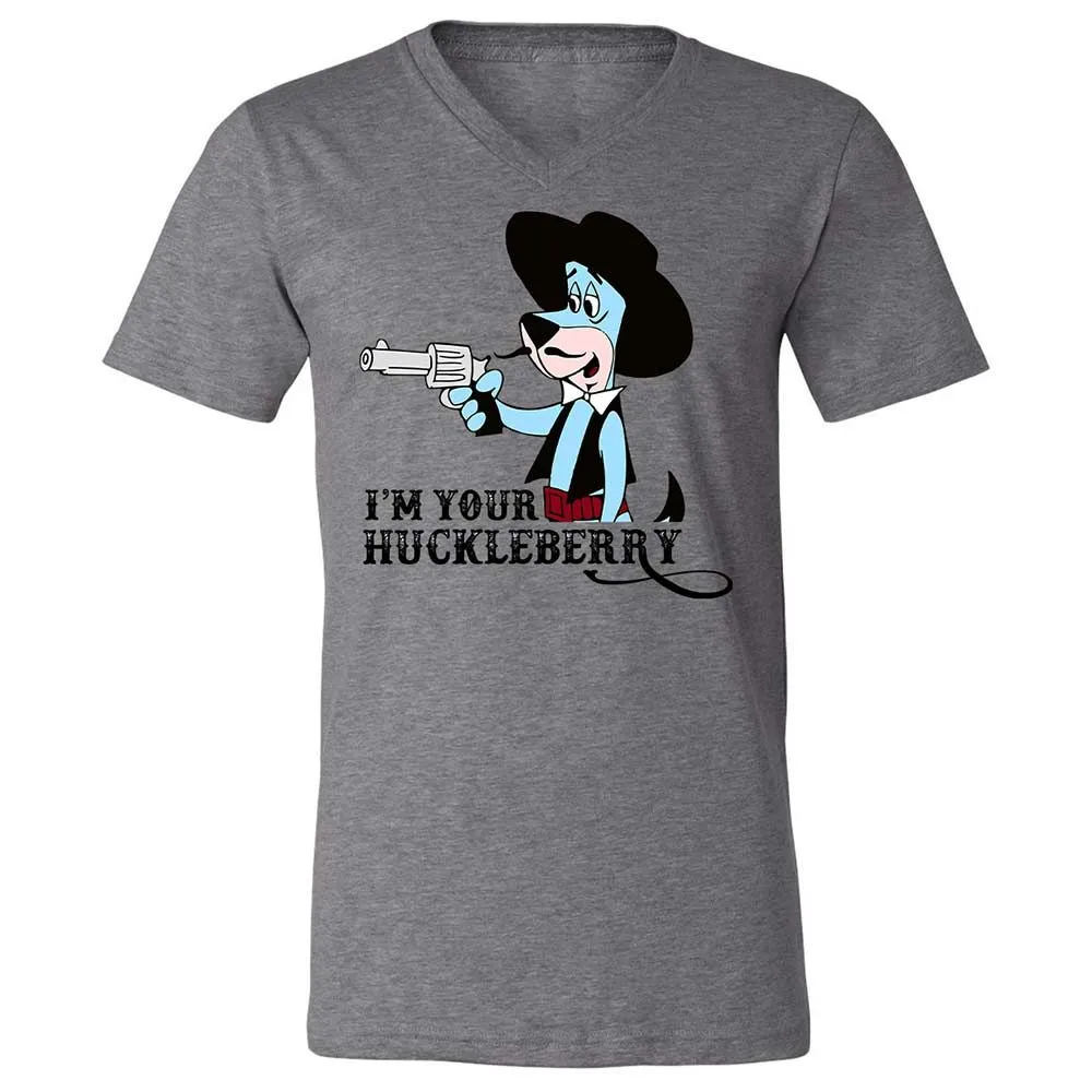 Unisex V-Neck T-Shirt - BH985VSW - Deep Heather - 9