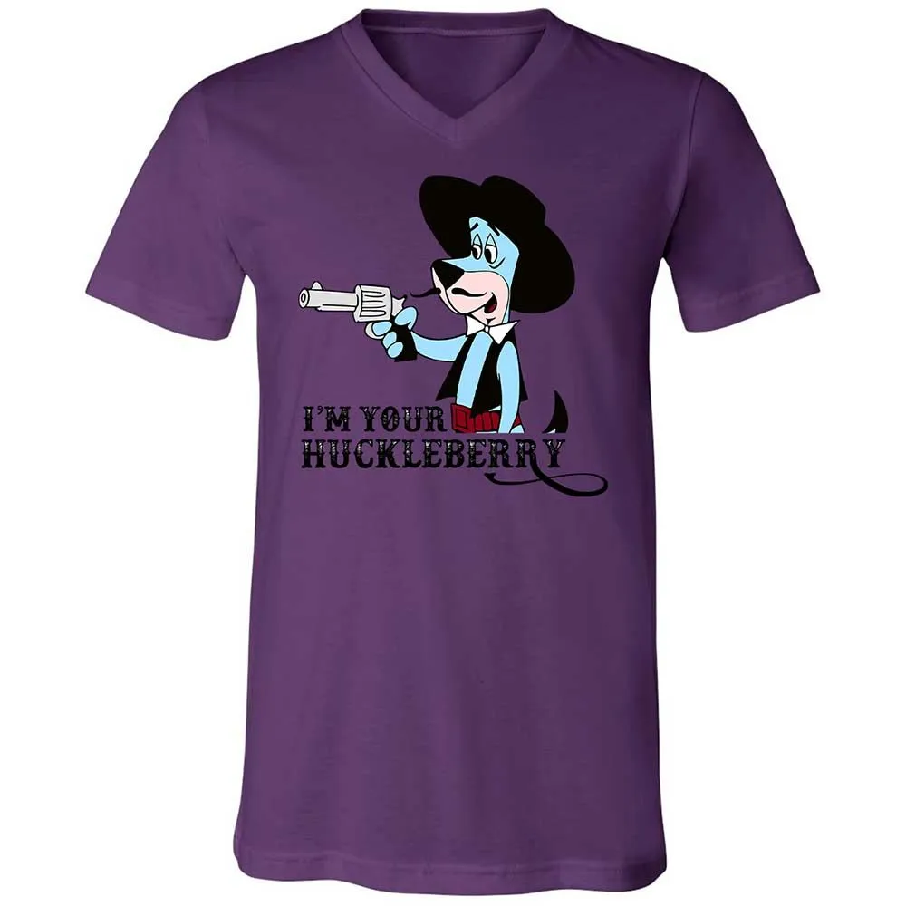 Unisex V-Neck T-Shirt - BH985VSW - Team Purple - 10