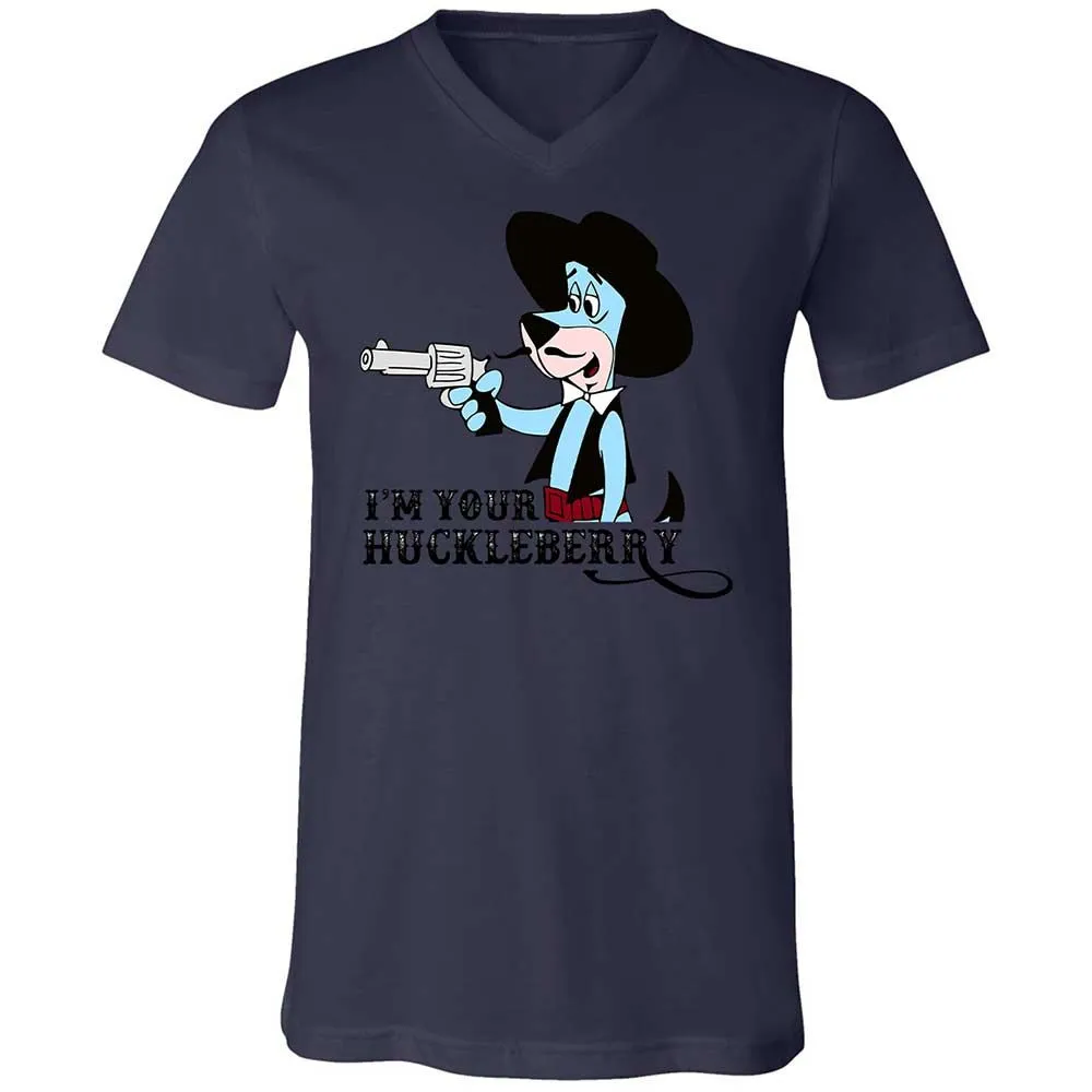 Unisex V-Neck T-Shirt - BH985VSW - Navy - 12
