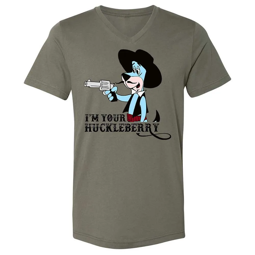 Unisex V-Neck T-Shirt - BH985VSW - Military Green - 15