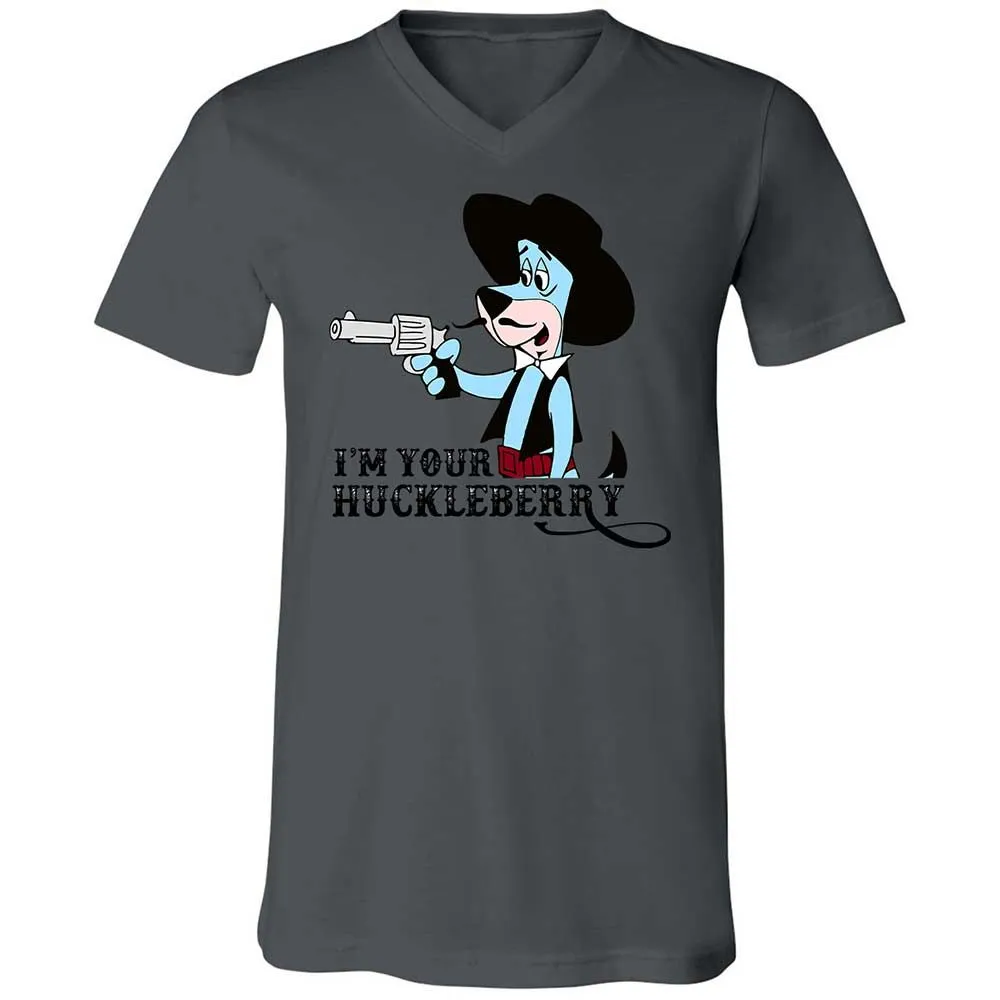 Unisex V-Neck T-Shirt - BH985VSW - Asphalt - 16