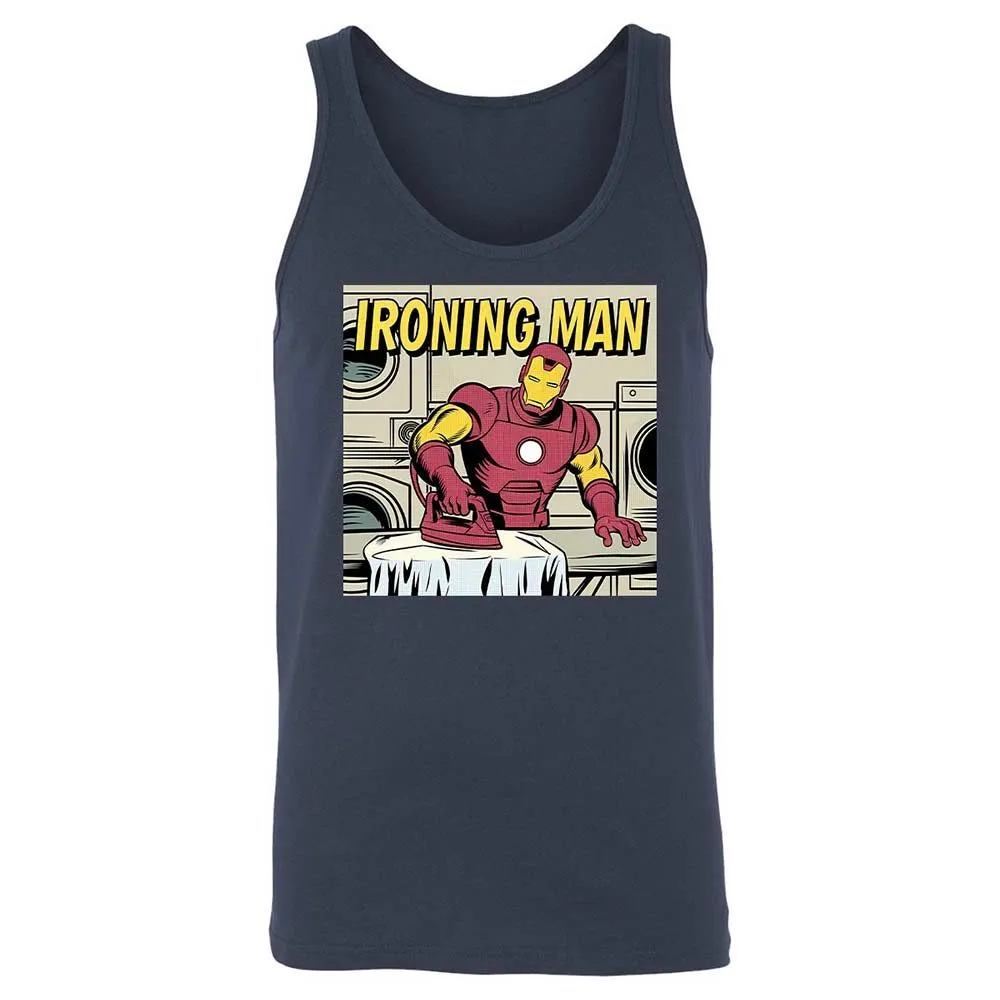 Unisex Jersey Tank - YV1DVBDG - Navy - 2