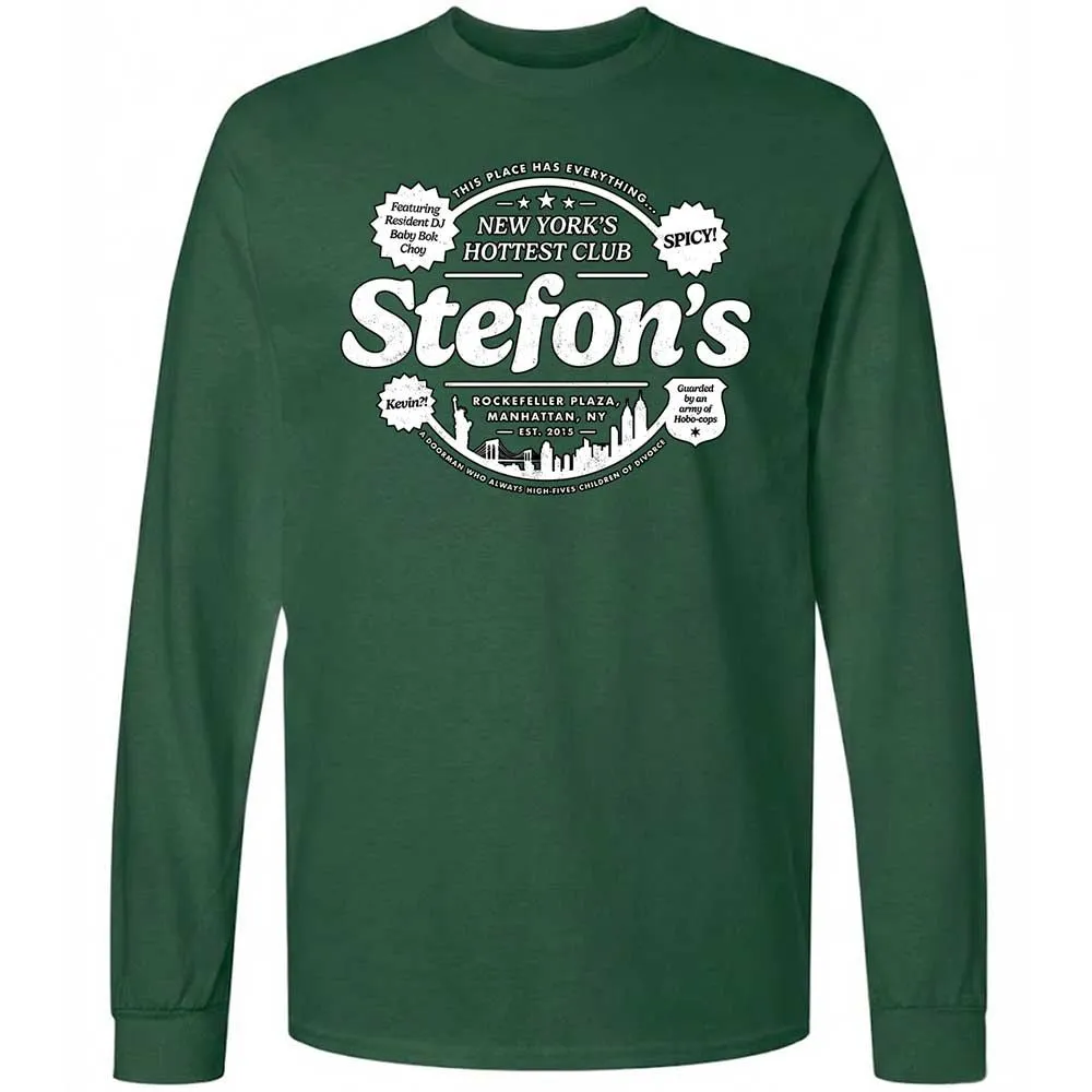Long Sleeve T-Shirt - GGDXEYV4 - Forest Green - 4