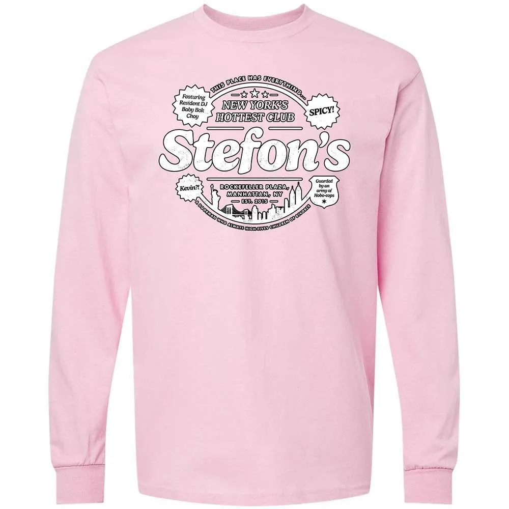 Long Sleeve T-Shirt - GGDXEYV4 - Light Pink - 16