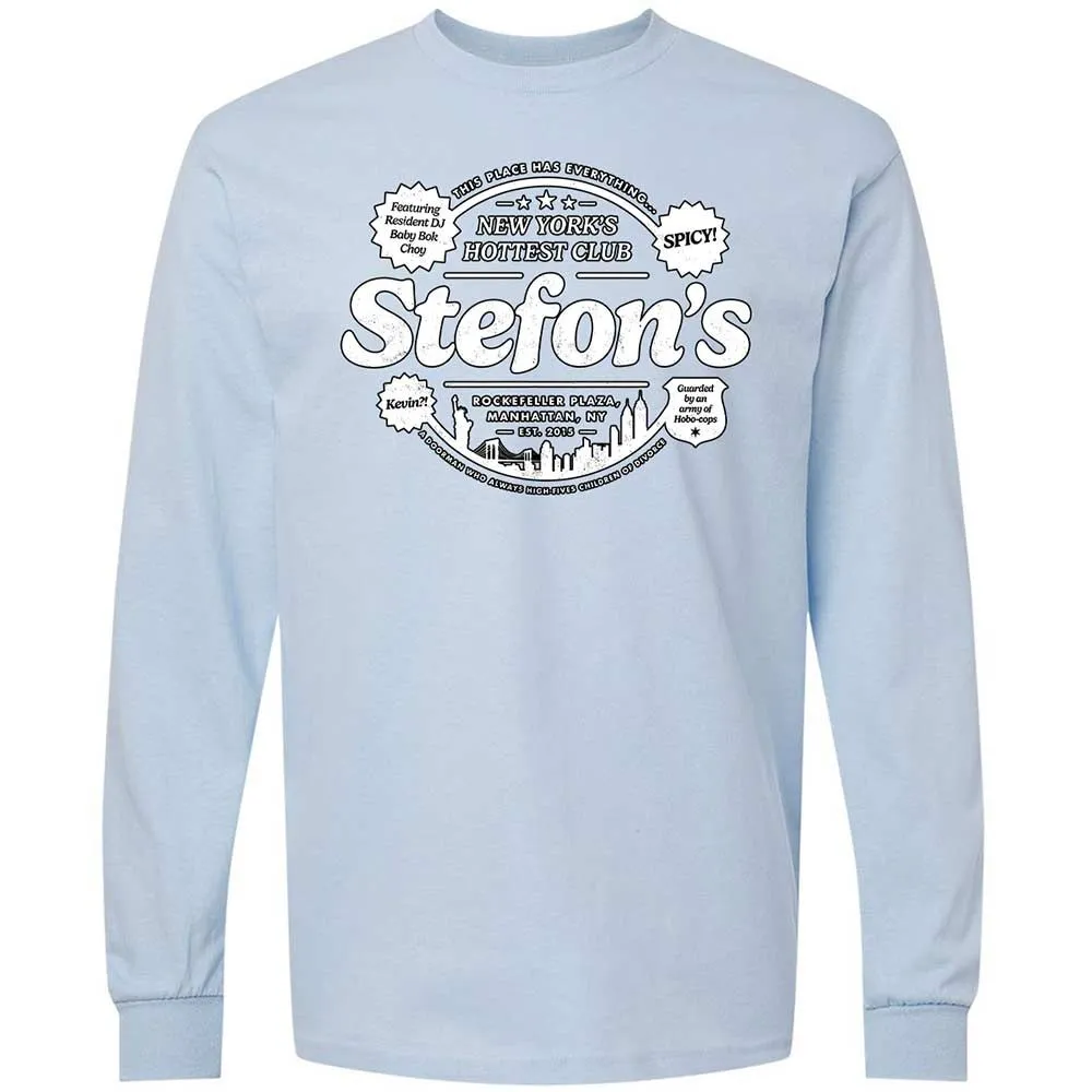 Long Sleeve T-Shirt - GGDXEYV4 - Light Blue - 18