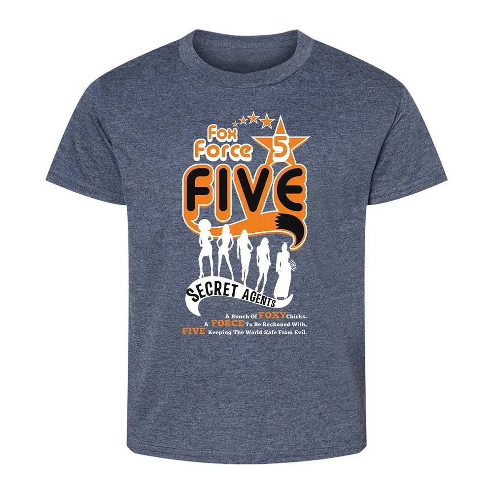 Kids T-Shirt - JTQD1HMW - Heather Navy - 9