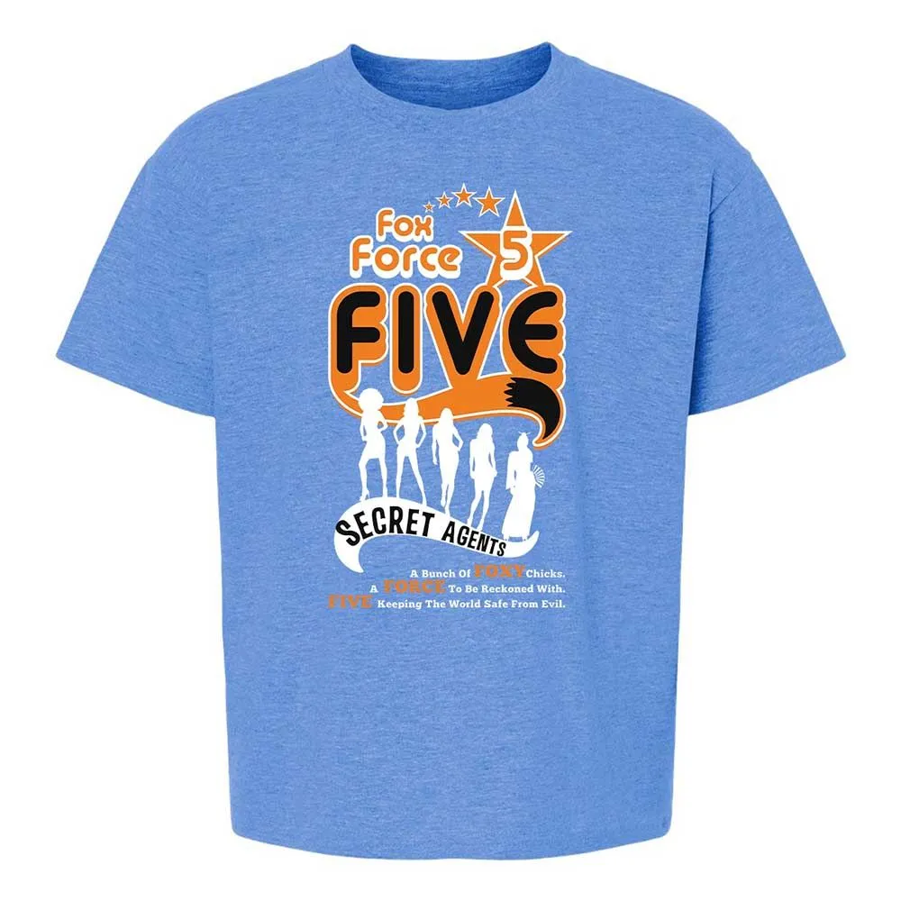 Kids T-Shirt - JTQD1HMW - Heather Royal - 13