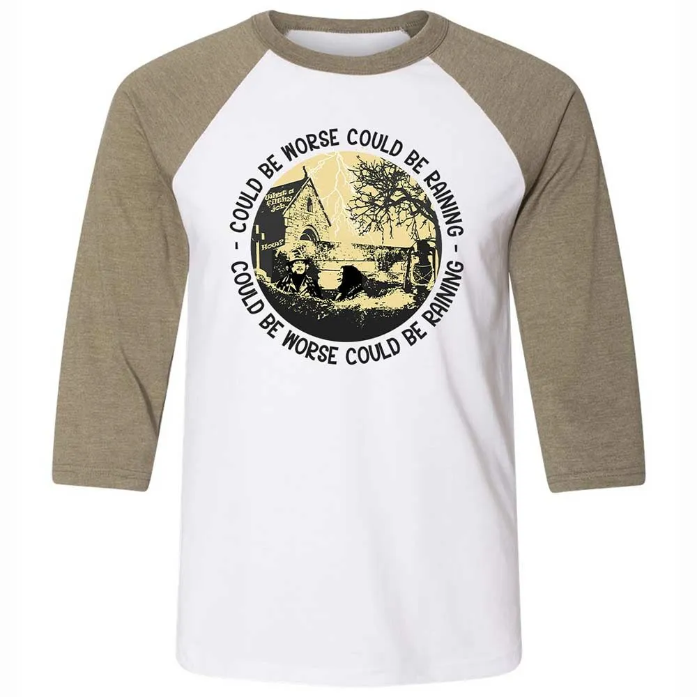 Could be worse - White/Heather Olive - 4