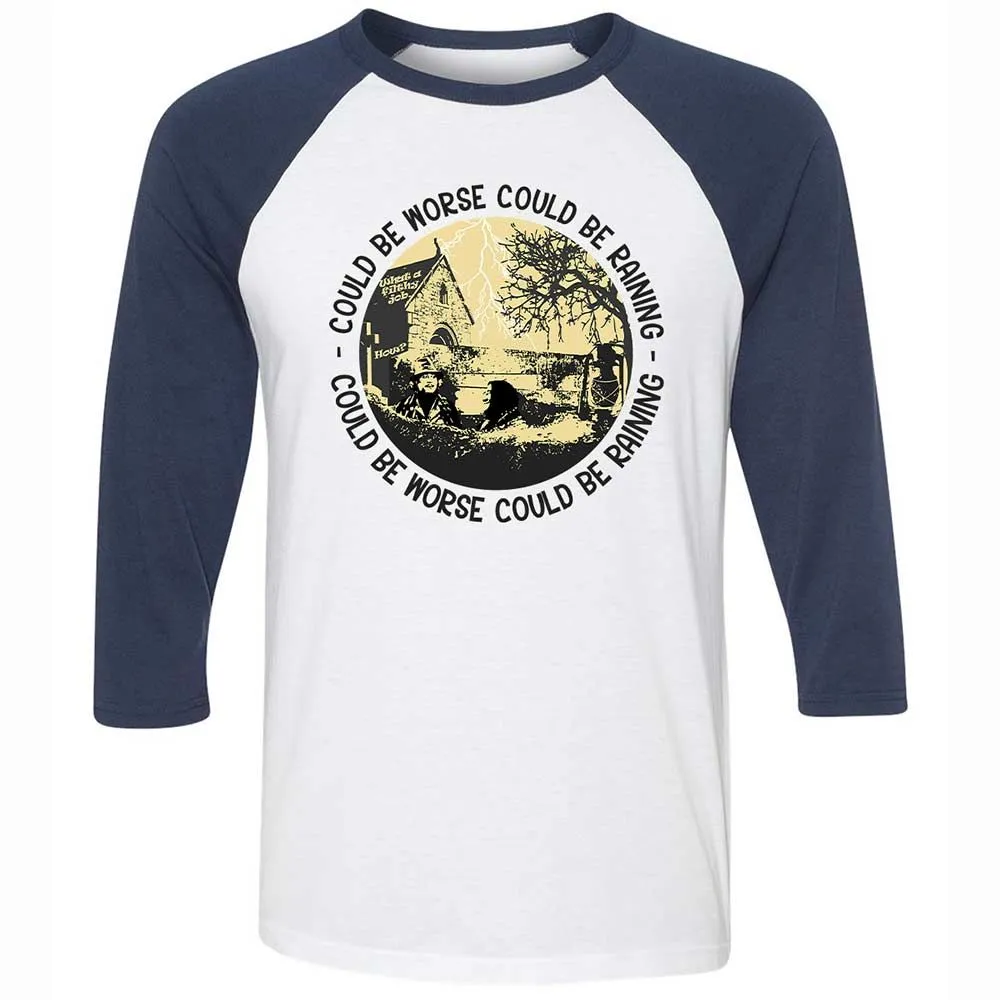 Could be worse - White/Navy - 8