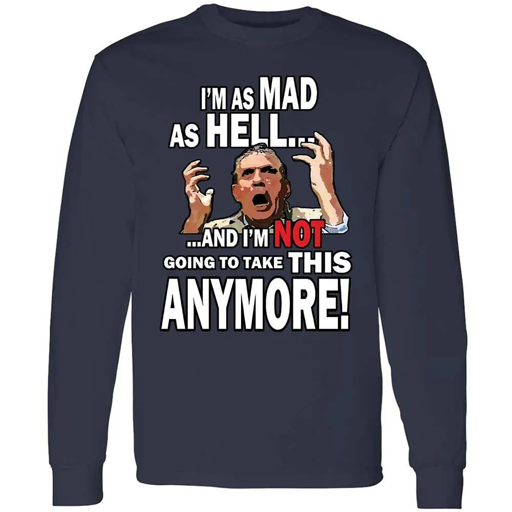 I'm as Mad As Hell - Navy - 2