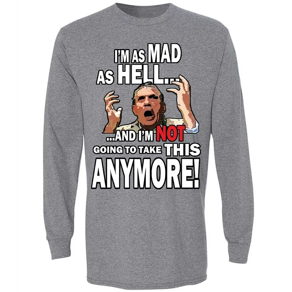 I'm as Mad As Hell - Graphite Heather - 8