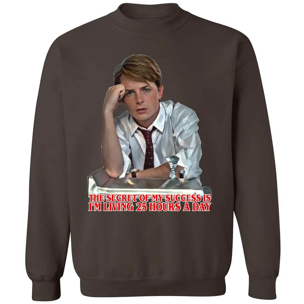 Classic Unisex Sweatshirt - Y23CCCFT - Dark Chocolate - 16