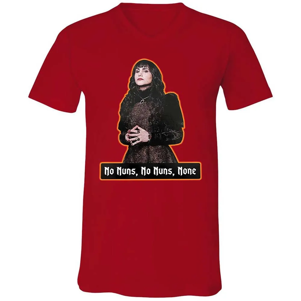 Unisex V-Neck T-Shirt - YUBD1BYZ - Red - 6