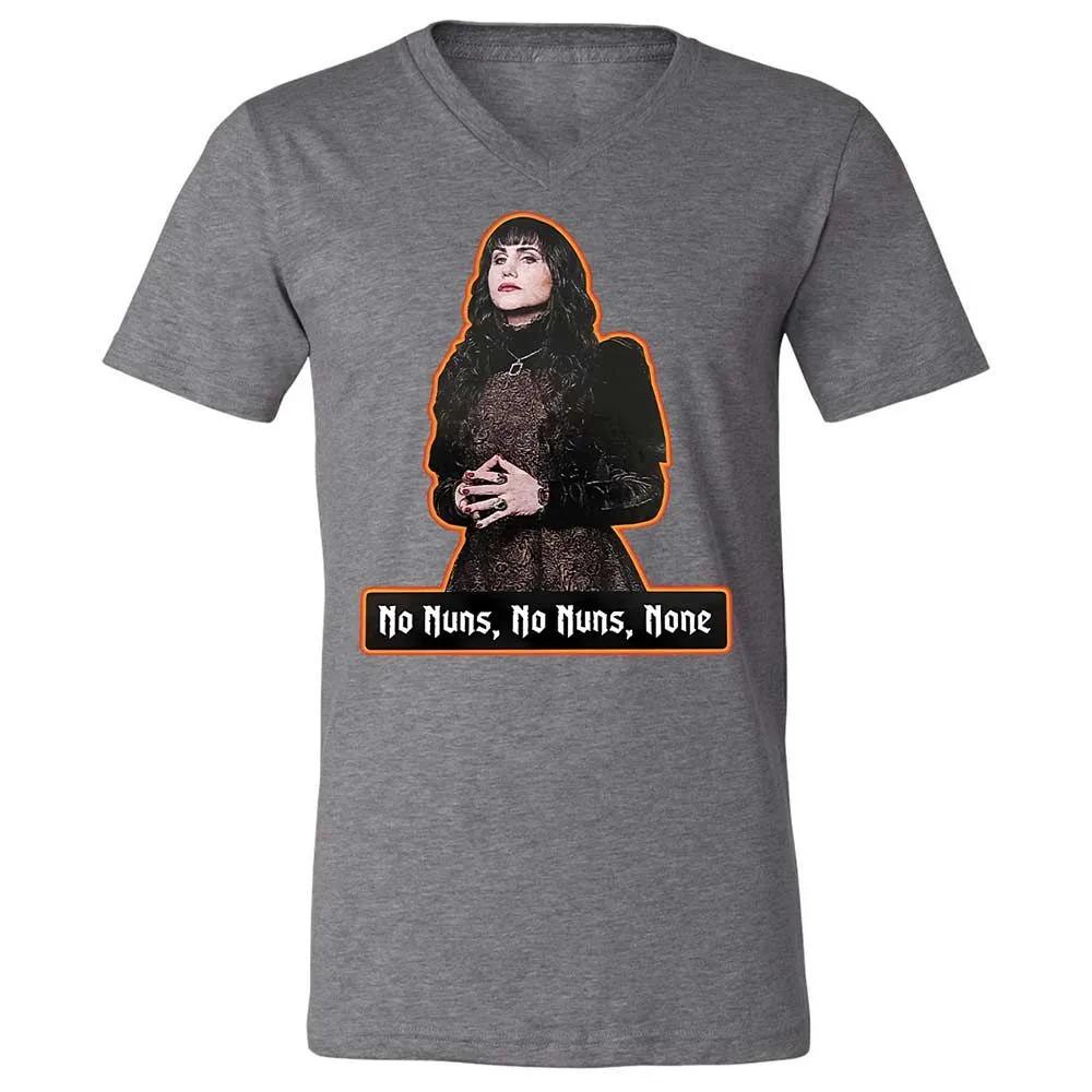 Unisex V-Neck T-Shirt - YUBD1BYZ - Deep Heather - 14
