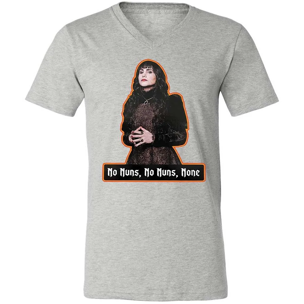 Unisex V-Neck T-Shirt - YUBD1BYZ - Athletic Heather - 15